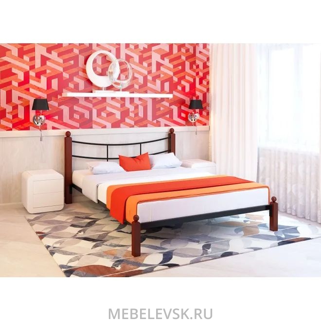 Кровать "Милсон-София Lux" 1800