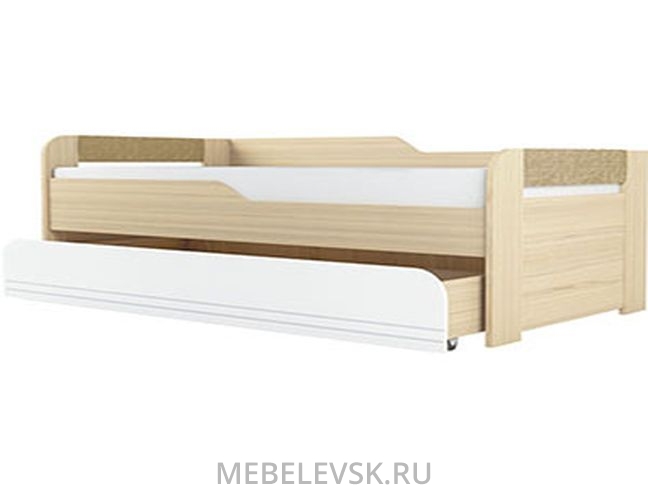 "СТИЛЬ 900.1" КРОВАТЬ 2-УРОВНЕВАЯ КОФЕ С МОЛОКОМ