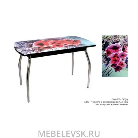 Стол обеденный без полки (акварель)