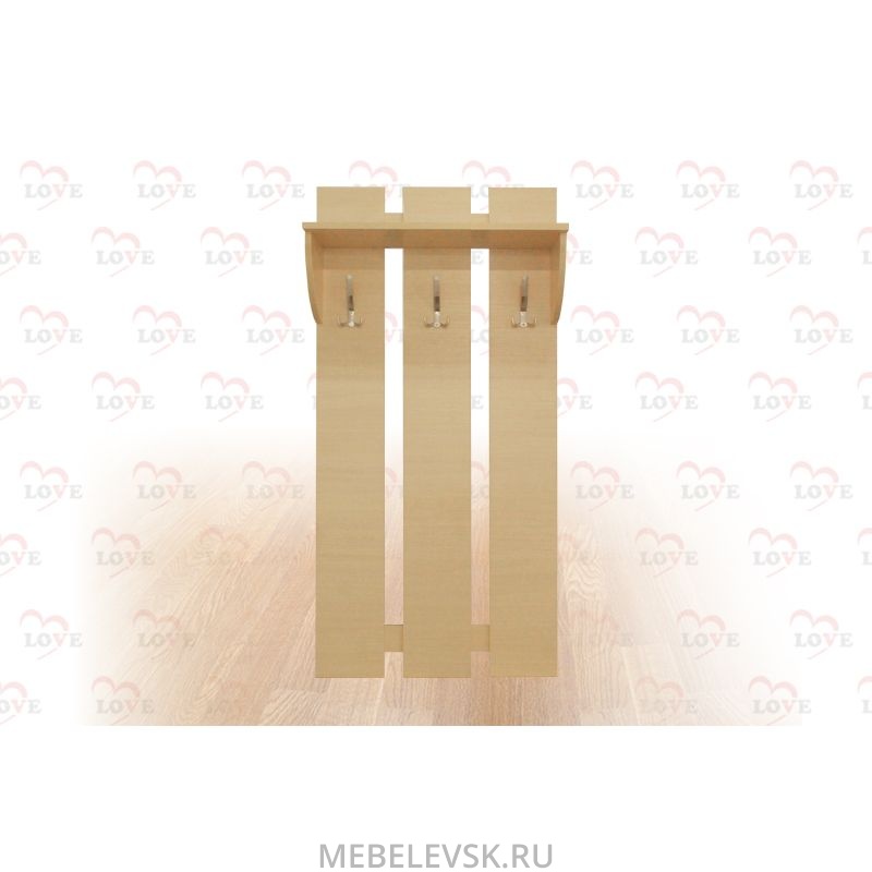 Вешалка 3 крючка