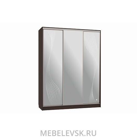 Шкаф-купе Бассо 4-600 волны 1