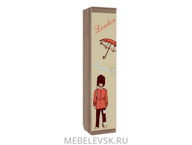 Шкаф комбинированный "Челси" (с ящ. 1-створчатый)