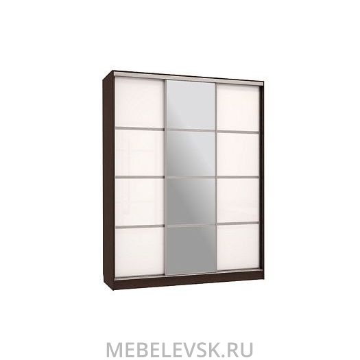 Шкаф-купе Бассо 2-600 с зеркалом