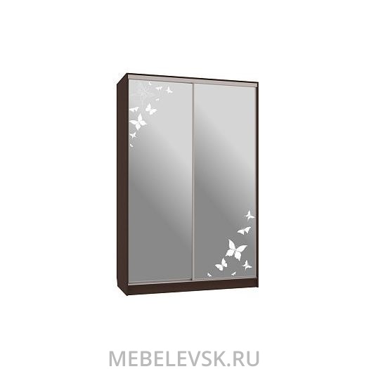 Шкаф-купе Гранд 4-600 бабочки