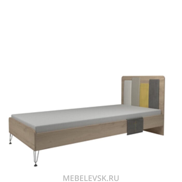Александрия  мод.№12 Кровать 900 (дуб ирландский U31156). Изображение 1