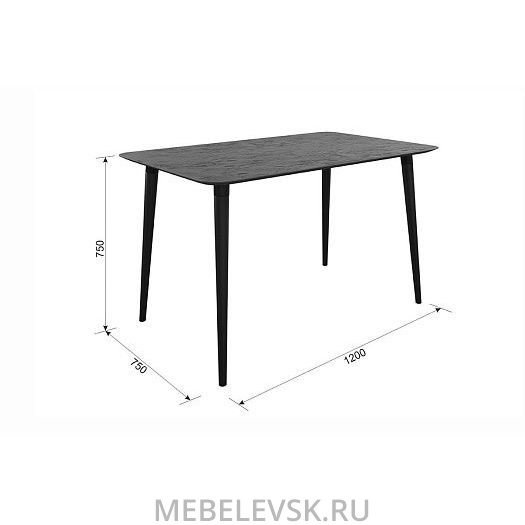 Стол обеденный Олимп 1, (1200х745х750). Изображение 1