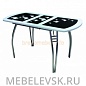 Стол обеденный-раздвижной "Бабочки-2 NEW". Изображение 1