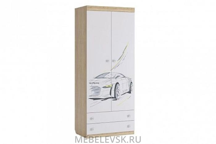   Форсаж Шкаф комбинированный (с ящ. 2-створчатый). Изображение 1