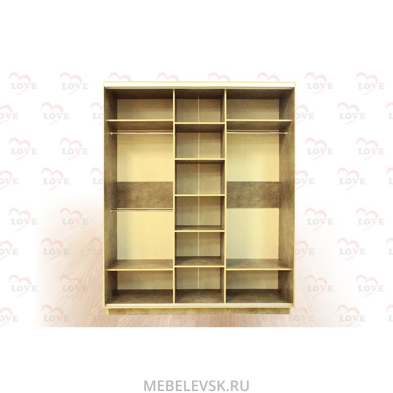 Шкаф-купе "Гранд" 2,5 м. Изображение 1