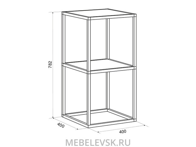 Стеллаж "Куб 2". Изображение 1