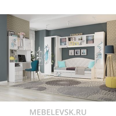 Шкаф комбинированный "Гламур". Изображение 1