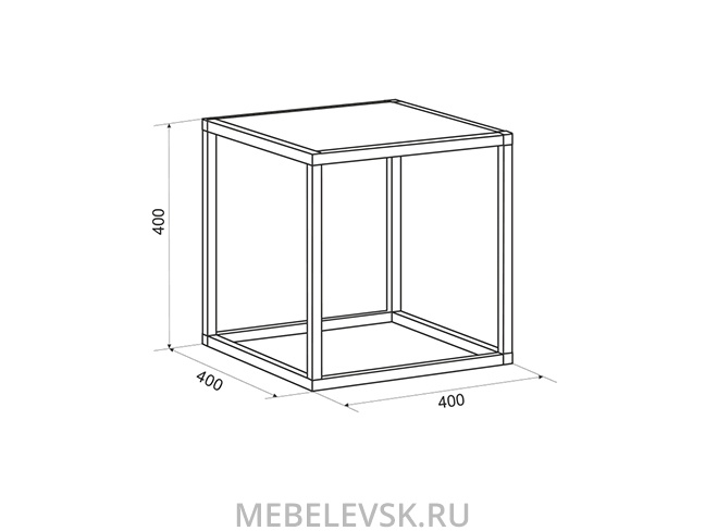 Стеллаж "Куб 1". Изображение 1