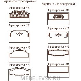 Кровать "Квадро" МДФ основание ортопедическое на опорах (1400x2000)       . Изображение 1