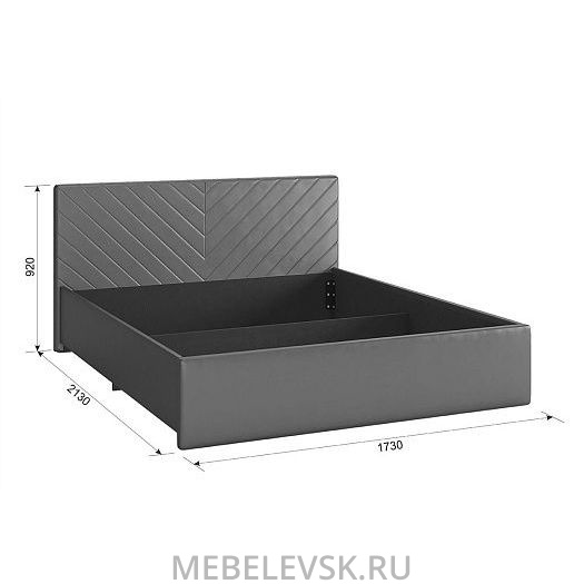 Кровать 1.6 Сандра с основанием. Изображение 1