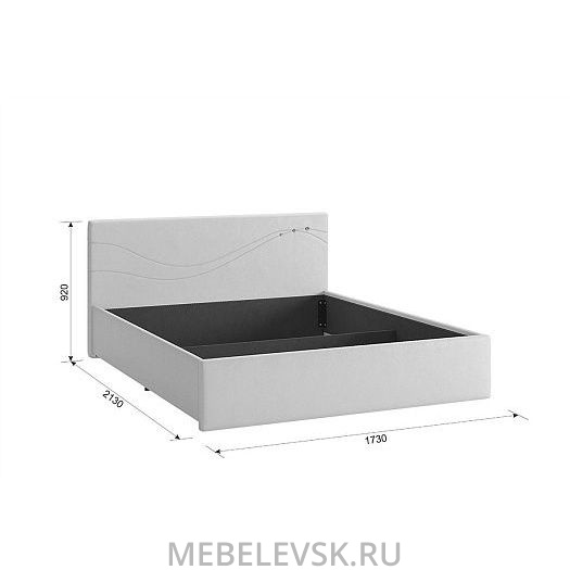 Кровать 1.6 Мирра с основанием. Изображение 1