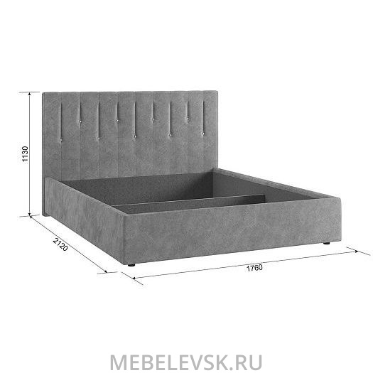 Кровать 1.6 Кристи 2 с подъем. механизмом. Изображение 1