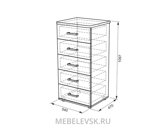 Комод-2 "Манхэттен". Изображение 1