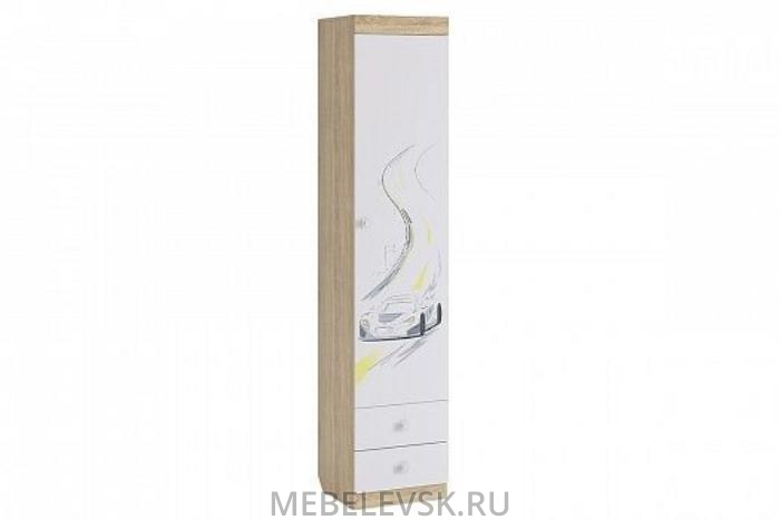 Форсаж Шкаф комбинированный (с ящ. 1-створчатый). Изображение 1